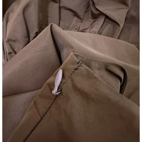 Wilfred Aritzia Tiered Midi Dress Size S Chocolate Brown Event Wedding Guest - Picture 11 of 11